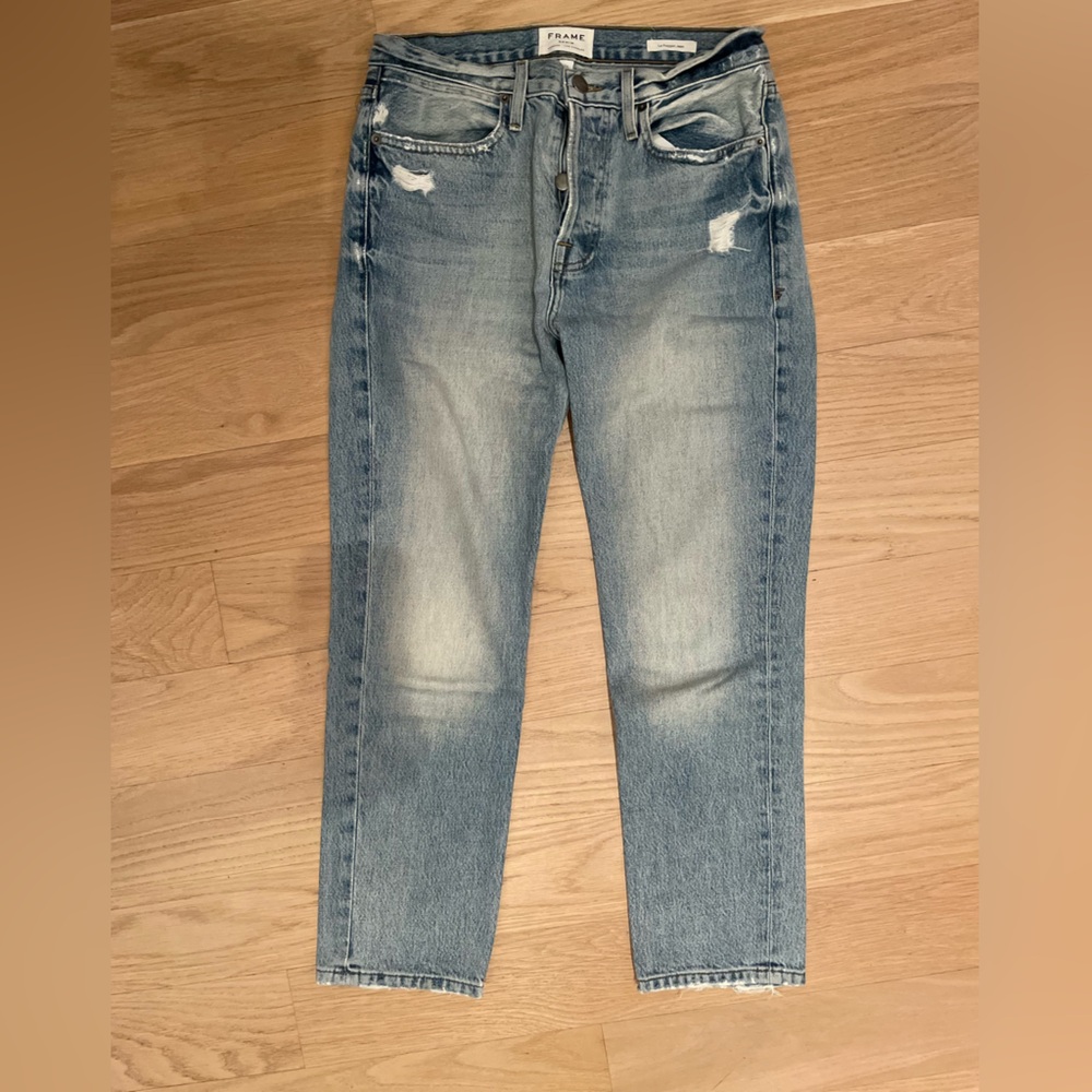 Frame Denim Light Blue Casual Jeans